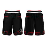 Custom White Red Basketball Jersey Uniform Suit Printed Your Logo Name Number
