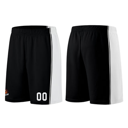 Custom Black-White Basketball Jersey for Men Women Adult Youth Stitched Name Number Logo