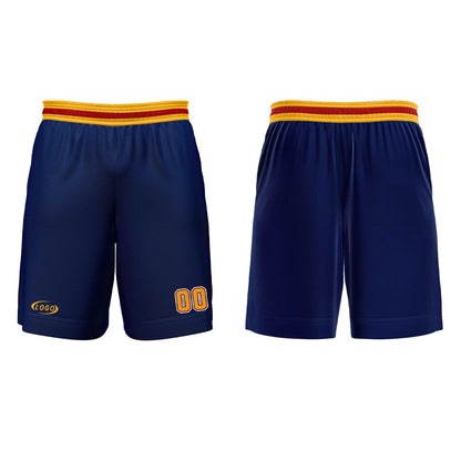 Custom Blue Yellow White Red Basketball Jersey Uniform Suit Printed Your Logo Name Number