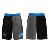 Custom Black Blue Soccer Uniform Jersey Kids Adults Personalized Set Jersey Shirt