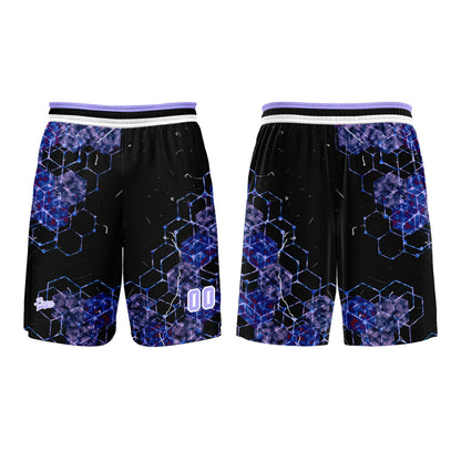 Custom Purple Basketball Jersey Uniform Suit Printed Your Logo Name Number