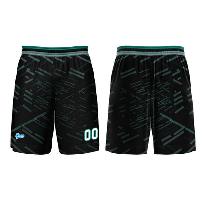 Custom Black Grass Green Basketball Jersey Uniform Suit Printed Your Logo Name Number
