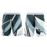 Custom Dull Green White Basketball Jersey Uniform Suit Printed Your Logo Name Number