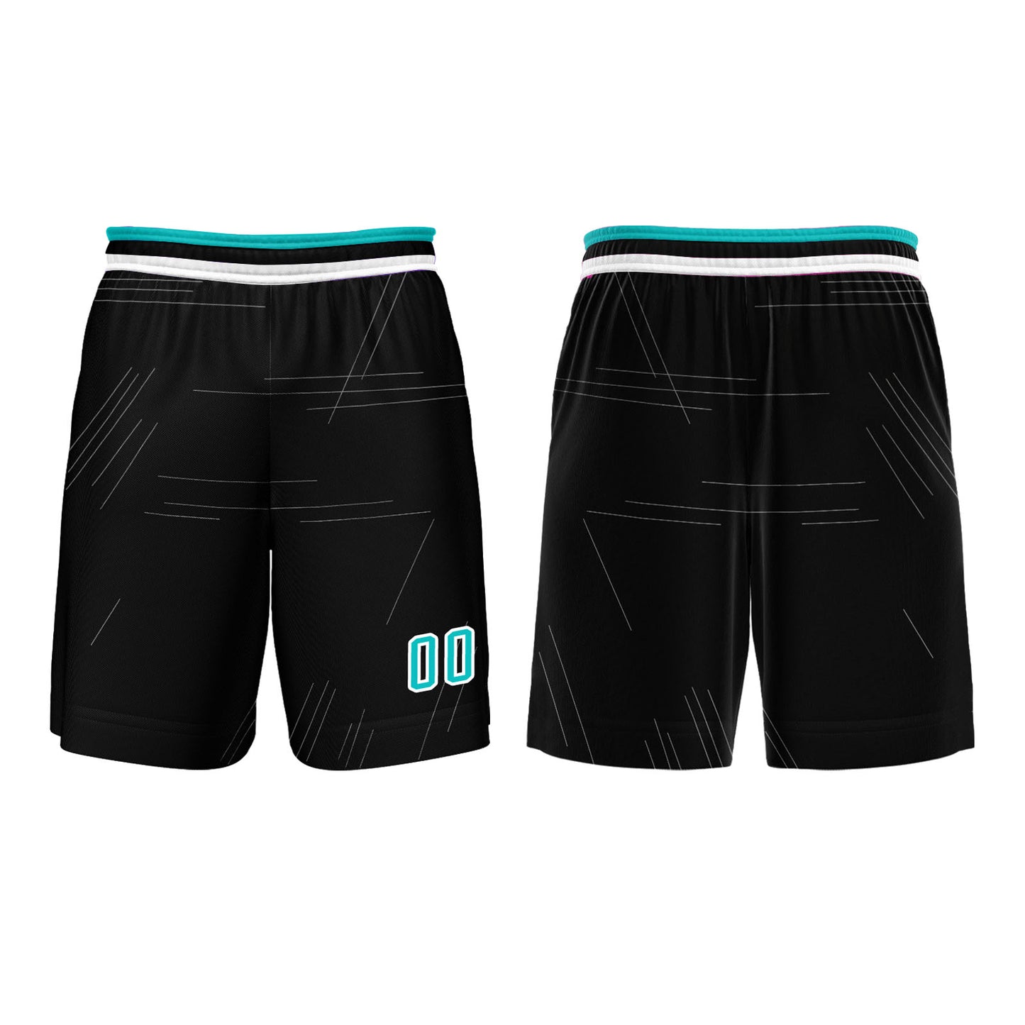 Custom Black Blue Basketball Jersey Uniform Suit Printed Your Logo Name Number