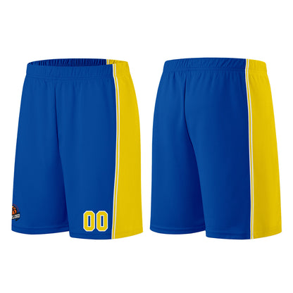 Custom Royal-Yellow Basketball Jersey for Men Women Adult Youth Stitched Name Number Logo