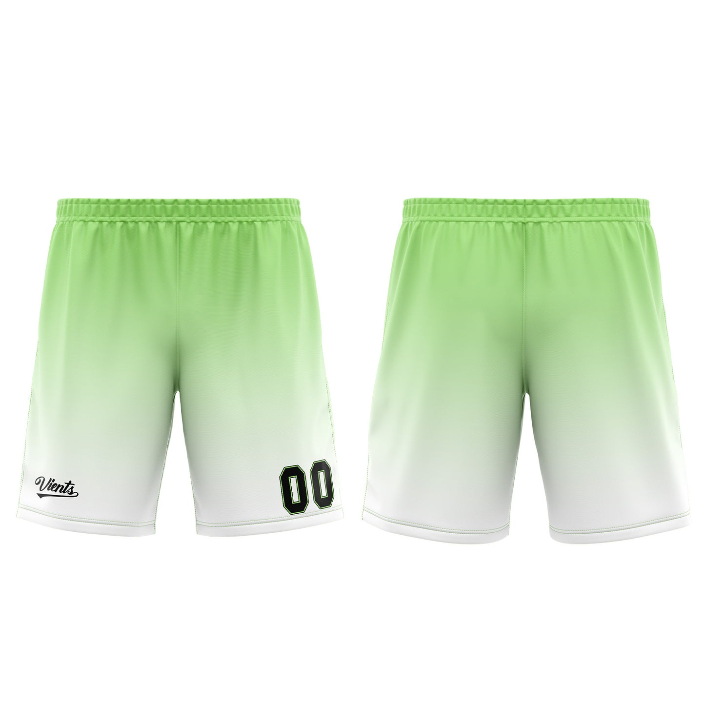 Custom White Green Basketball Jersey Uniform Suit Printed Your Logo Name Number