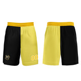 Custom Black Yellow Soccer Uniform Jersey Kids Adults Personalized Set Jersey Shirt