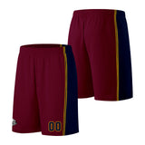 Custom Burgundy Navy Basketball Jersey for Men Women Adult Youth Stitched Name Number Logo
