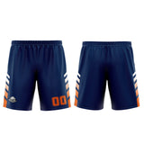 Custom Blue Orange Basketball Jersey Uniform Suit Printed Your Logo Name Number