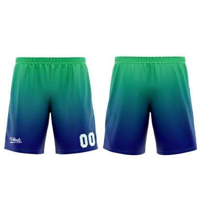 Custom Navy Green Basketball Jersey Uniform Suit Printed Your Logo Name Number