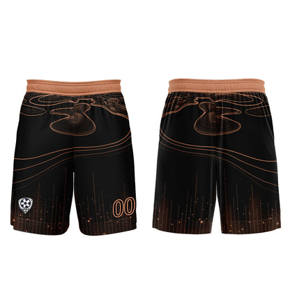 Custom Black Orange Soccer Uniform Jersey Kids Adults Personalized Set Jersey Shirt