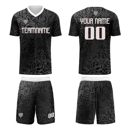 Custom Gray Silver Uniform Jersey Kids Adults Personalized Set Jersey Shirt