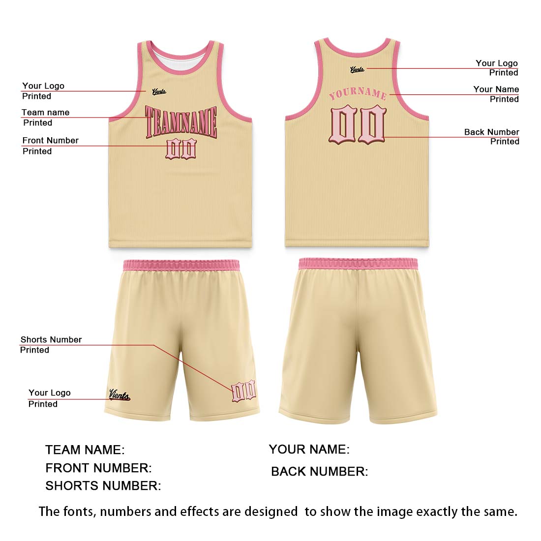 Custom Brown Cream Color Wide Shoulder Basketball Jersey, Breathable Mesh Team Uniform for Adult & Yout