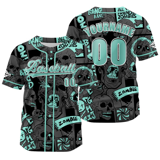 Custom Gray Baseball Jersey Print Personalized Name, Number and Logo