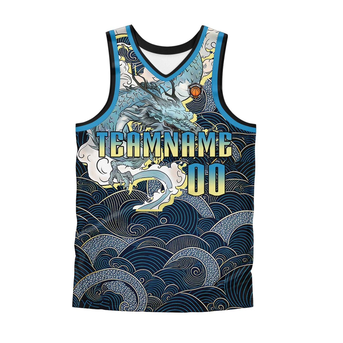 Custom Navy Basketball Jersey Uniform Suit Printed Your Logo Name Number