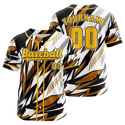 Custom Orange Button Down Baseball Jersey for Men Women Adult Youth Print Name Number Logo