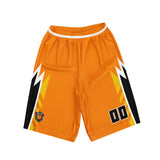 Custom Orange Basketball Jersey Uniform Suit Printed Your Logo Name Number