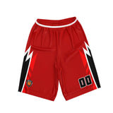 Custom Red Basketball Jersey Uniform Suit Printed Your Logo Name Number
