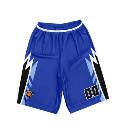 Custom Royal Basketball Jersey Uniform Suit Printed Your Logo Name Number