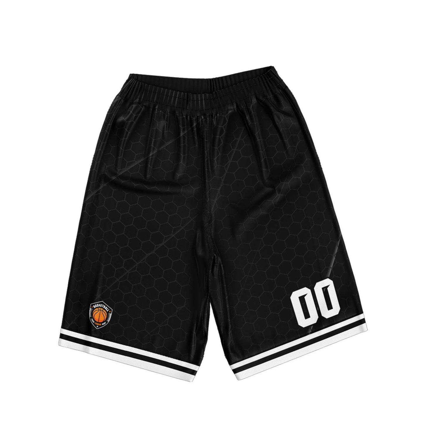Custom Black White Basketball Jersey Uniform Suit Printed Your Logo Name Number