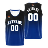 Custom Basketball Jersey Personalized Stitched Team Name Number Logo Black&Royal