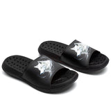Customized Basketball Slippers With Added Patterns, Name Number Logo