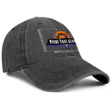 Personalized Custom Black Washed Cowboy Trucker Hat with Logo Fashion Accessory