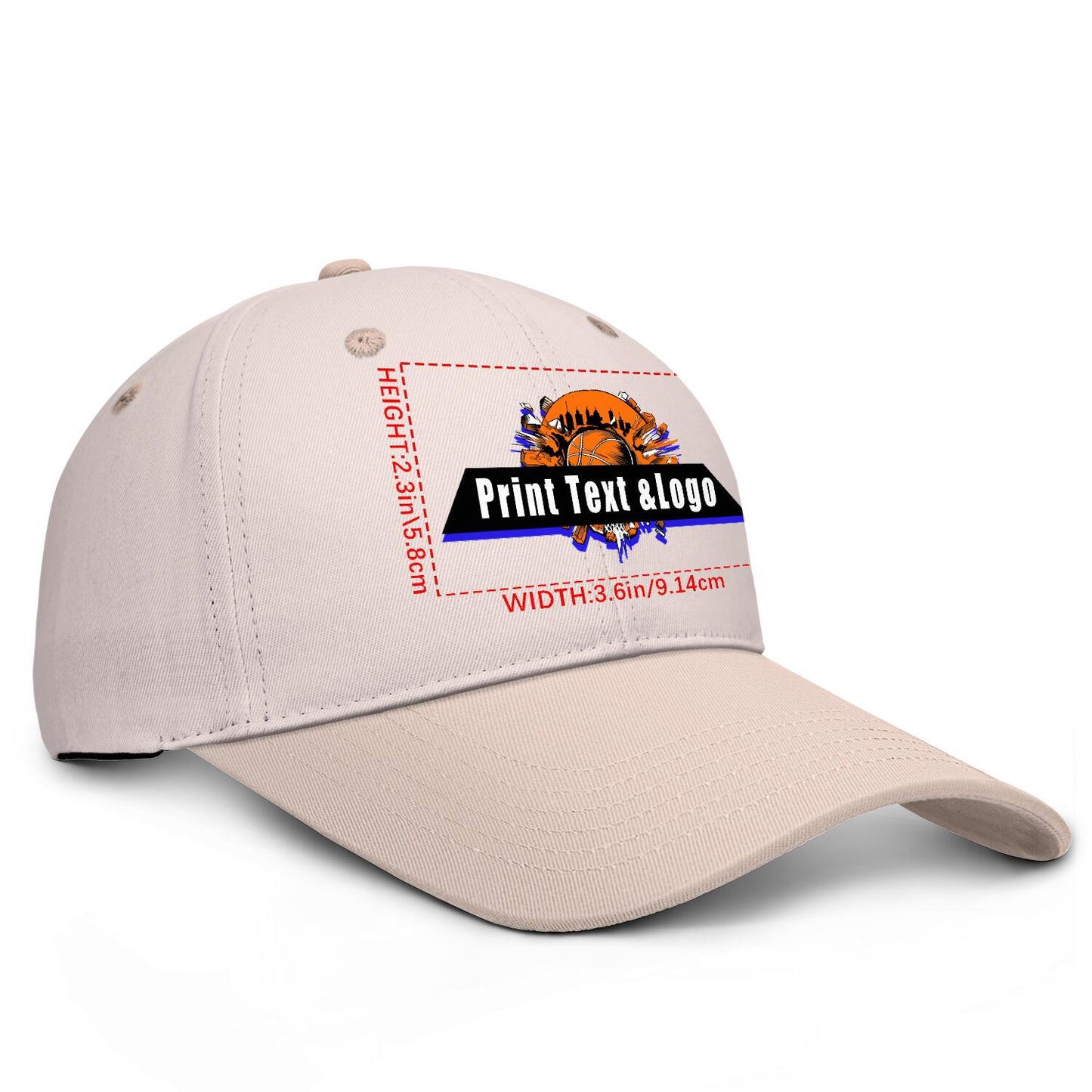 Custom Cameosa Sports Duckbill Mesh Cap - Unleash Your Athletic Style with Personal Touch