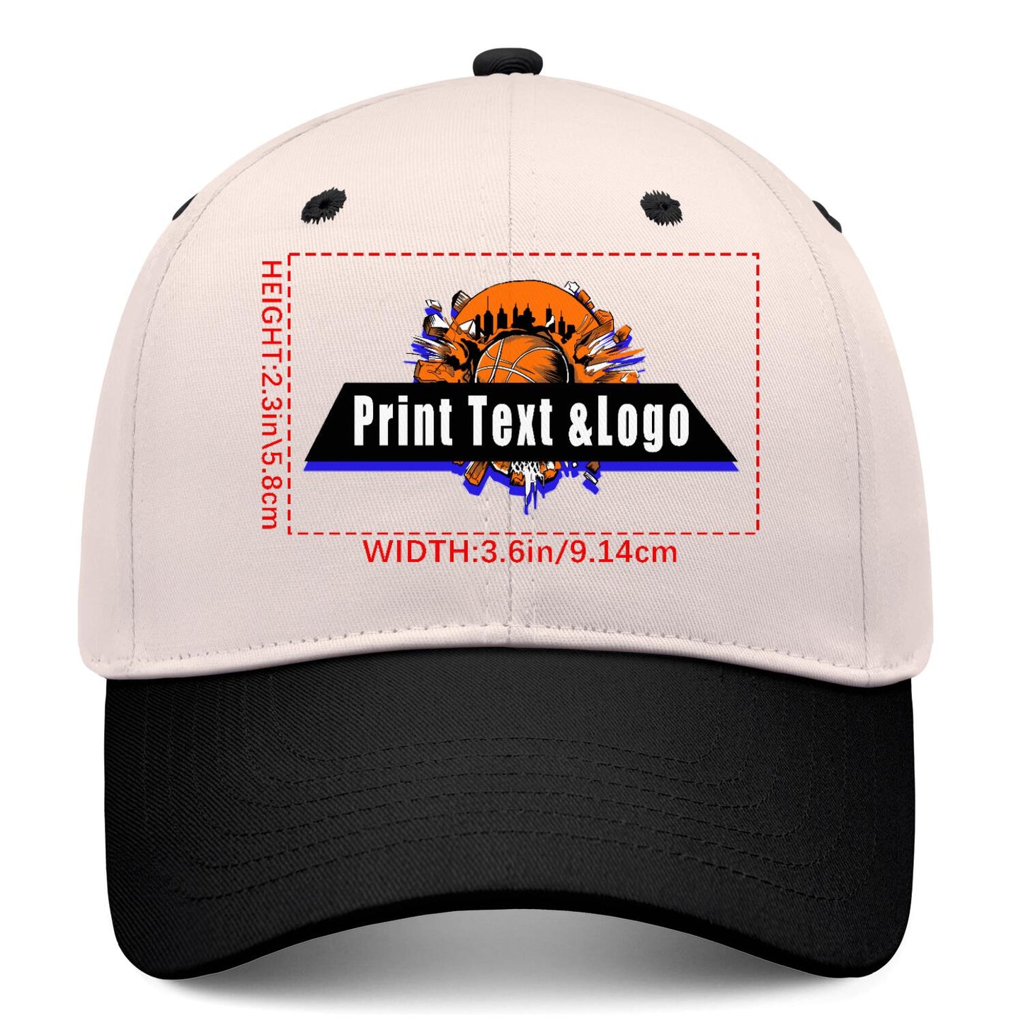 Custom Cameosa Black Sports Duckbill Mesh Cap - Unleash Your Athletic Style with Personal Touch