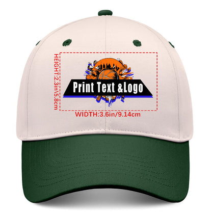 Custom Cameosa Green Sports Duckbill Mesh Cap - Unleash Your Athletic Style with Personal Touch