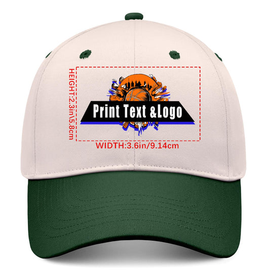 Custom Cameosa Green Sports Duckbill Mesh Cap - Unleash Your Athletic Style with Personal Touch