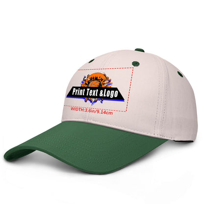 Custom Cameosa Green Sports Duckbill Mesh Cap - Unleash Your Athletic Style with Personal Touch