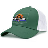 Custom Army Green Mesh Duckbill Cap Personalized Style for Every Occasion Hat