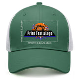 Custom Army Green Mesh Duckbill Cap Personalized Style for Every Occasion Hat