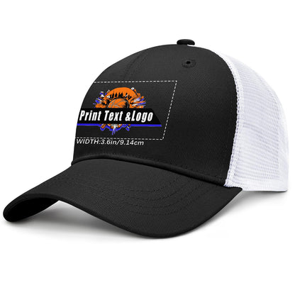 Custom Black Mesh Duckbill Cap Personalized Style for Every Occasion Hat