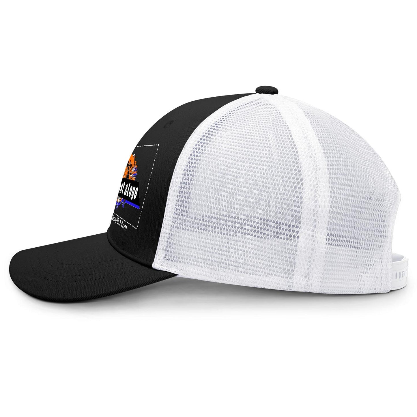 Custom Black Mesh Duckbill Cap Personalized Style for Every Occasion Hat