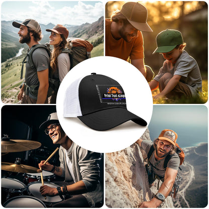 Custom Black Mesh Duckbill Cap Personalized Style for Every Occasion Hat