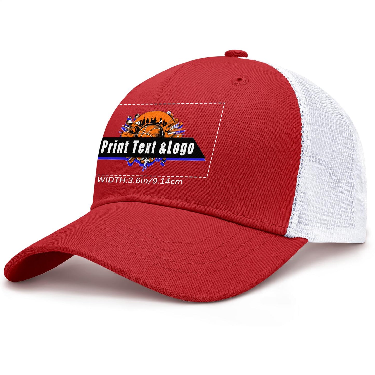 Custom Dark Red Mesh Duckbill Cap Personalized Style for Every Occasion Hat