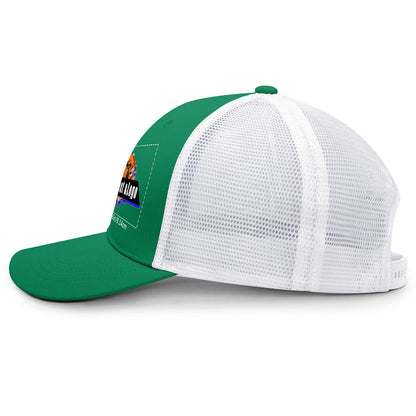 Custom Green Mesh Duckbill Cap Personalized Style for Every Occasion Hat