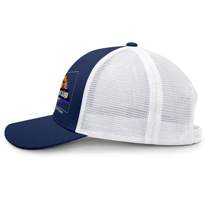 Custom Navy Blue Mesh Duckbill Cap Personalized Style for Every Occasion Hat
