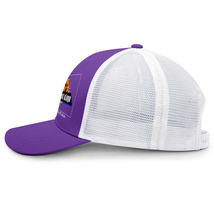 Custom Purple Mesh Duckbill Cap Personalized Style for Every Occasion Hat
