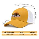Custom Yellow Mesh Duckbill Cap Personalized Style for Every Occasion Hat
