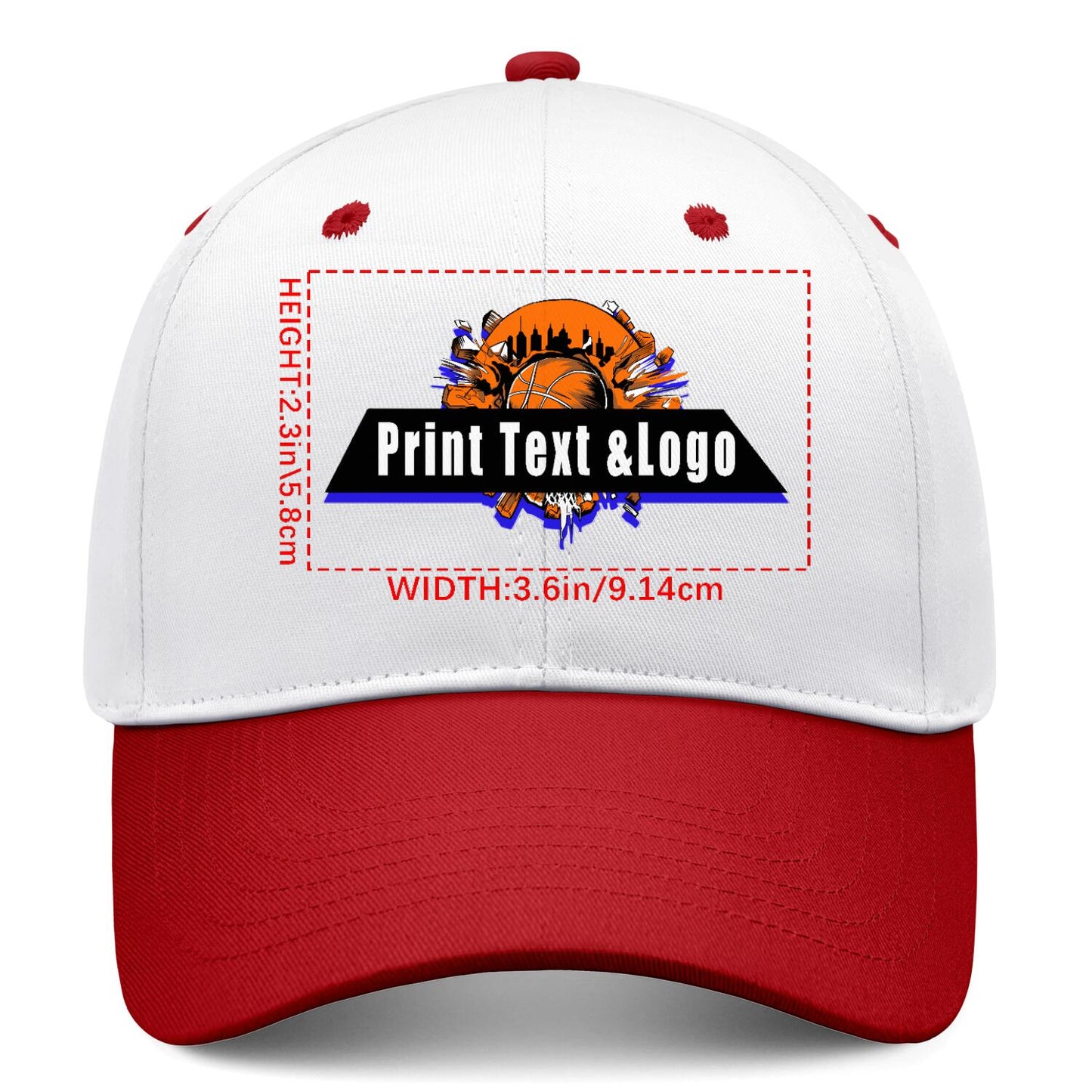 Custom Dark Red Sports Duckbill Mesh Cap - Unleash Your Athletic Style with Personal Touch