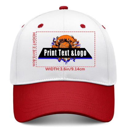 Custom Dark Red Sports Duckbill Mesh Cap - Unleash Your Athletic Style with Personal Touch