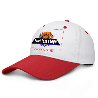 Custom Dark Red Sports Duckbill Mesh Cap - Unleash Your Athletic Style with Personal Touch