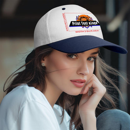 Custom Navy Blue Sports Duckbill Mesh Cap - Unleash Your Athletic Style with Personal Touch