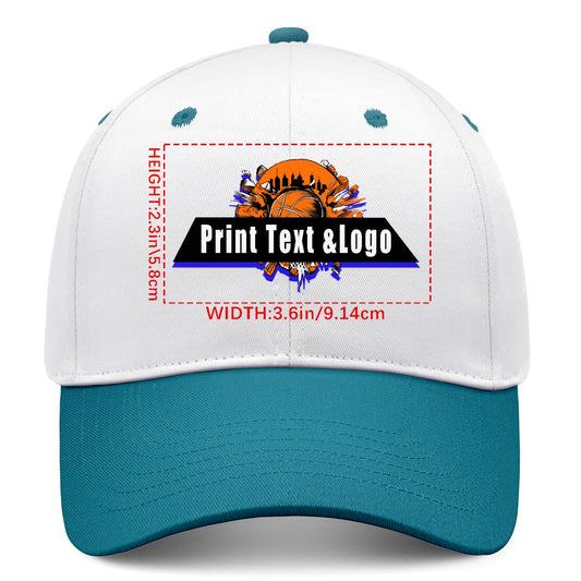 Custom Blue Green Sports Duckbill Mesh Cap - Unleash Your Athletic Style with Personal Touch