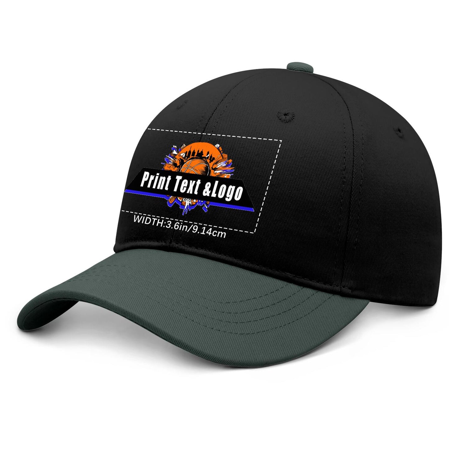 Custom Army Green Sports Duckbill Mesh Cap - Unleash Your Athletic Style with Personal Touch