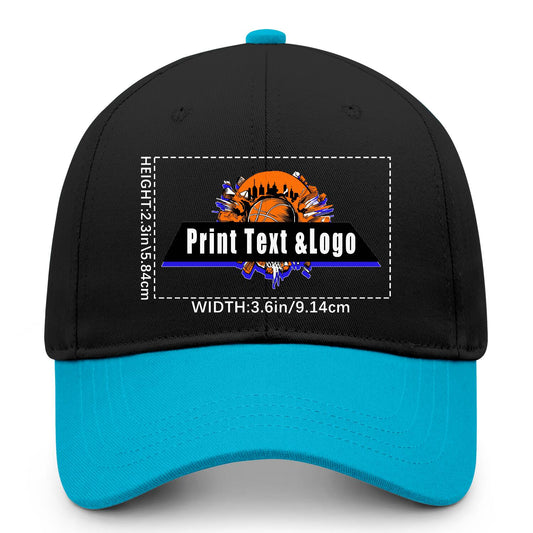 Custom Greenish Blue Sports Duckbill Mesh Cap - Unleash Your Athletic Style with Personal Touch