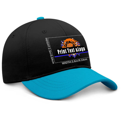 Custom Greenish Blue Sports Duckbill Mesh Cap - Unleash Your Athletic Style with Personal Touch